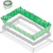 Комплект изоляции для лестниц LXD 86х140