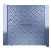 ПВХ Logicroof Walkway Puzzle дорожка серая 0,6х0,6м