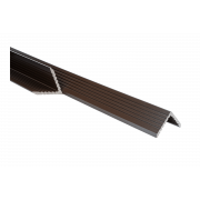 Уголок ДПК Grand Line внешний 56х56мм Винтаж Венге 3м
