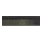 ТЕХНОНИКОЛЬ Гибкая черепица, коньково-карнизная, Зеленый оптима (5 м2)