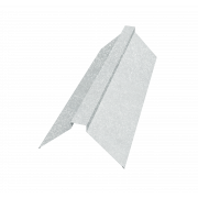 Планка конька плоского 115х30х115 0,45 Zn (2м)