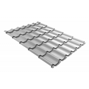 Профиль волновой кредо 0,45 Drap TX RAL 9003 сигнальный белый