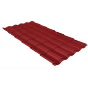 Профиль волновой кредо 0,45 PE RAL 3011 коричнево-красный