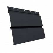 Квадро брус 3D 0,5 PurPro с пленкой RAL 7024 мокрый асфальт