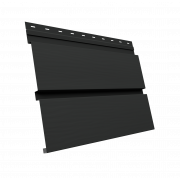 Квадро брус 3D 0,5 Satin с пленкой RAL 7016 антрацитово-серый