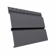 Квадро брус 3D 0,5 Satin с пленкой RAL 7004 сигнальный серый