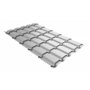 Профиль волновой Верховье квадро профи Grand Line 0,45 PE RAL 9003 сигнальный белый