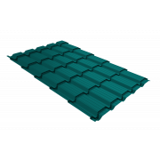 Профиль волновой Верховье квадро профи Grand Line 0,45 PE RAL 5021 водная синь