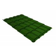 Профиль волновой Верховье квадро профи Grand Line 0,45 PE RAL 6002 лиственно-зеленый