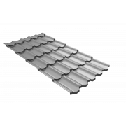 Профиль волновой квинта плюс Grand Line c 3D резом 0,45 Drap TX RAL 7004 сигнальный серый