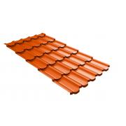 Профиль волновой квинта плюс Grand Line c 3D резом 0,45 PE RAL 2004 оранжевый