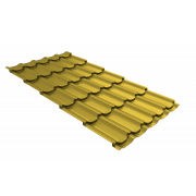 Профиль волновой квинта плюс 0,45 PE RAL 1018 цинково-желтый