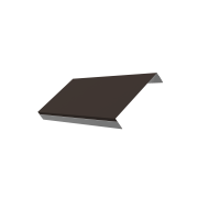 Ламель обратная 150 Texas стартовая/финишная для калиток и ворот 0,5 Drap TX RR 32 темно-коричневый