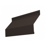 Ламель жалюзи Milan new 0,45 PE-Double с пленкой RR 32 темно-коричневый