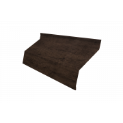 Ламель жалюзи Milan new gofr 0,45 Print-Double Elite с пленкой Antique Wood