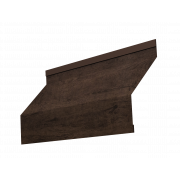 Ламель жалюзи Milan new 0,45 Print-Double Elite с пленкой Antique Wood