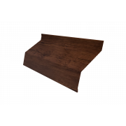 Ламель жалюзи Milan new gofr 0,45 Print-Double Premium с пленкой Cherry Wood Fresh