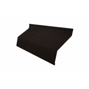 Ламель жалюзи Milan new gofr 0,45 Print Elite с пленкой Coffee Wood TwinColor