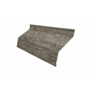 Ламель жалюзи Milan new gofr 0,45 Print Elite с пленкой Nordic Wood TwinColor