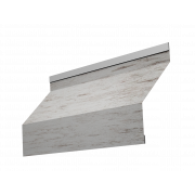 Ламель жалюзи Milan 0,45 Print Elite с пленкой Snow Wood TwinColor