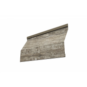 Ламель жалюзи Milan Slim 0,45 Print Elite с пленкой Nordic Wood TwinColor