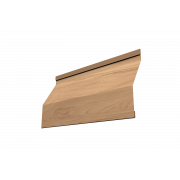 Ламель жалюзи Milan Slim 0,45 Print Elite с пленкой Honey Wood TwinColor