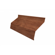 Ламель жалюзи Milan new gofr 0,45 Print Premium с пленкой Rowan Fresh TwinColor