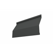 Ламель жалюзи Milan Slim 0,5 Velur X с пленкой RAL 7016 антрацитово-серый