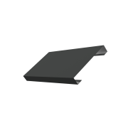 Ламель лицевая 125 жалюзи Texas 0,45 Drap TX RAL 7016 антрацитово-серый