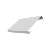 Ламель лицевая 150 жалюзи Texas 0,45 Drap TX RAL 9003 сигнальный белый