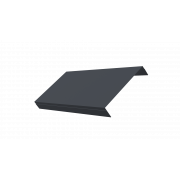 Ламель обратная 150 жалюзи Texas 0,45 Drap-double TX RAL 7024 мокрый асфальт