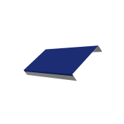 Ламель обратная 150 жалюзи Texas 0,45 PE с пленкой RAL 5002 ультрамариново-синий