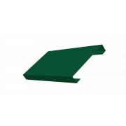 Ламель лицевая 125 жалюзи Texas 0,45 PE-Double с пленкой RAL 6005 зеленый мох