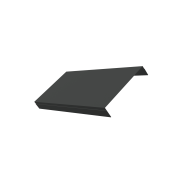 Ламель обратная 150 жалюзи Texas 0,45 PE-Double с пленкой RAL 7016 антрацитово-серый