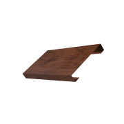 Ламель лицевая 125 жалюзи Texas 0,45 Print-Double Premium с пленкой Cherry Wood Fresh