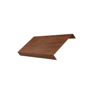 Ламель обратная 150 жалюзи Texas 0,45 Print-Double Premium с пленкой Golden Wood Fresh