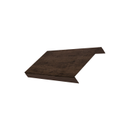 Ламель обратная 150 жалюзи Texas 0,45 Print Elite с пленкой Antique Wood TwinColor