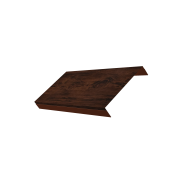 Ламель обратная 150 жалюзи Texas 0,45 Print Elite с пленкой Cherry Wood TwinColor