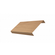 Ламель обратная 150 жалюзи Texas 0,45 Print Elite с пленкой Honey Wood TwinColor