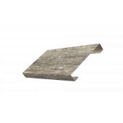 Ламель лицевая 125 жалюзи Texas 0,45 Print Elite с пленкой Nordic Wood TwinColor