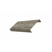 Ламель обратная 125 жалюзи Texas 0,45 Print Elite с пленкой Nordic Wood TwinColor