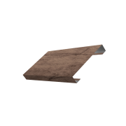 Ламель лицевая 125 жалюзи Texas 0,45 Print Premium с пленкой Almond Wood Fresh