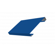 Ламель лицевая 150 жалюзи Texas 0,5 Satin с пленкой RAL 5005 сигнальный синий