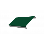 Ламель обратная 150 жалюзи Texas 0,5 Satin с пленкой RAL 6005 зеленый мох