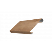 Ламель лицевая 125 жалюзи Texas 0,45 Print Premium с пленкой Pine Wood Fresh