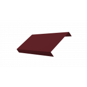 Ламель обратная 150 жалюзи Texas 0,45 PE-Double с пленкой RAL 3005 красное вино