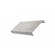 Ламель обратная 150 жалюзи Texas 0,45 Print Elite с пленкой Snow Wood TwinColor