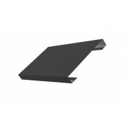 Ламель лицевая 150 жалюзи Texas 0,5 Satin с пленкой RAL 7016 антрацитово-серый