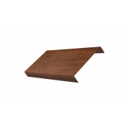 Ламель обратная 150 жалюзи Texas 0,45 Print Premium с пленкой Golden Wood Fresh TwinColor