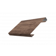 Ламель лицевая 150 жалюзи Texas 0,45 Print Premium с пленкой Almond Wood Fresh